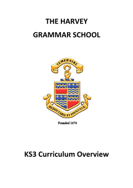 Key Stage 3 Curriculum Overview