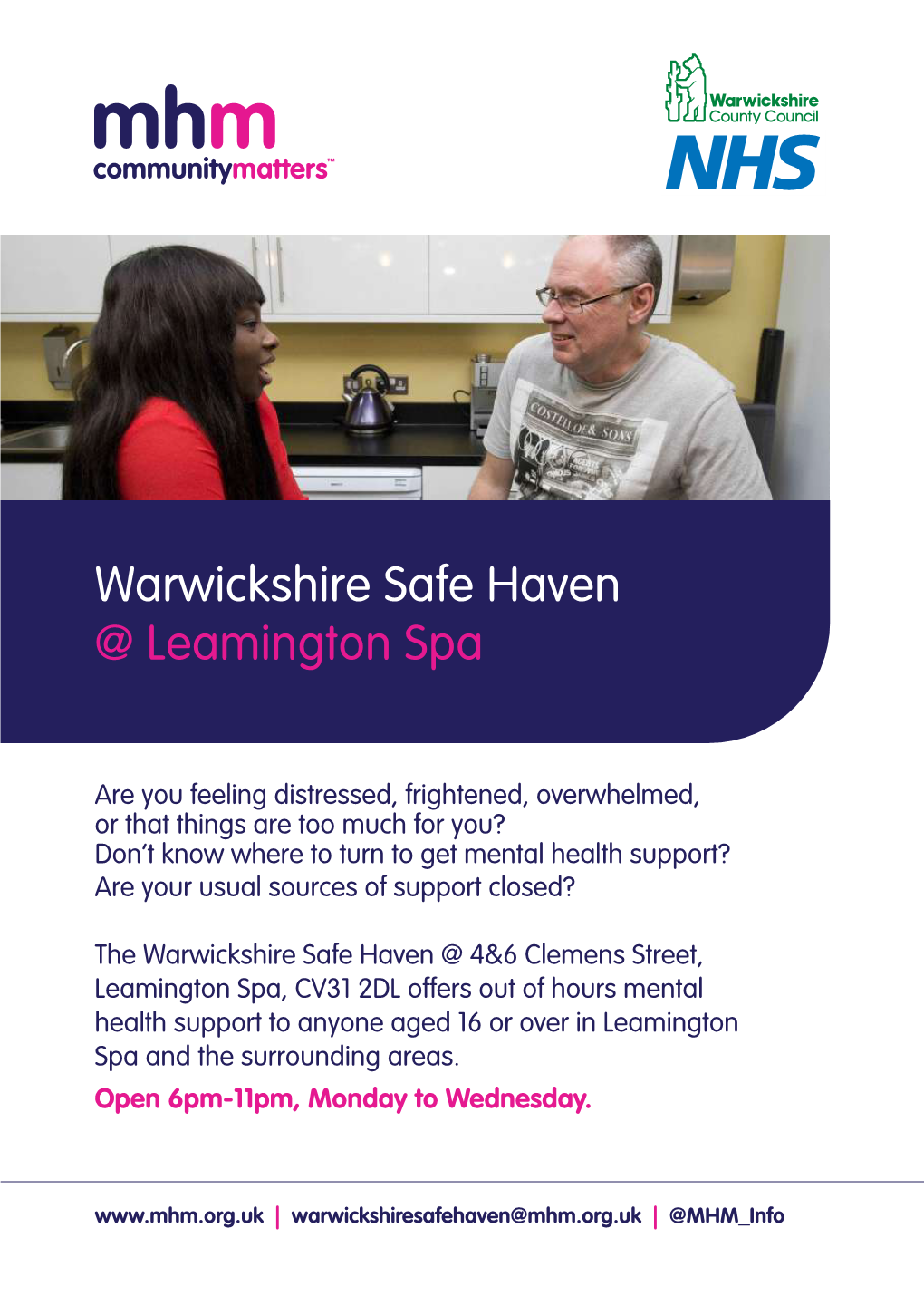 Warwickshire Safe Haven @ Leamington Spa