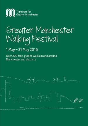 GM Walking Festival Brochure 2016