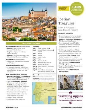 Iberian Treasures Spain & Portugal’S Less Traveled Regions