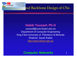 Structured Backbone Design of Cns