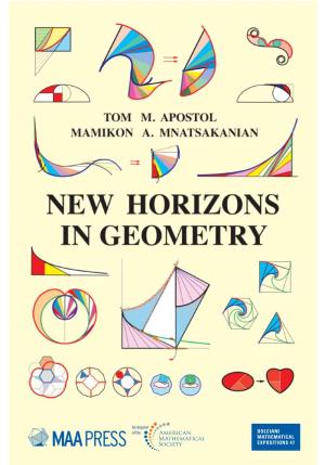 NEW HORIZONS in GEOMETRY 2010 Mathematics Subject Classiﬁcation