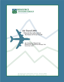 RESOURCE Air Travel 2001