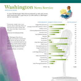 Washingtonnews Service