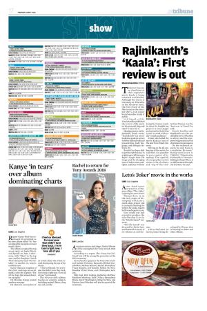 Rajinikanth's 'Kaala': First Review Is