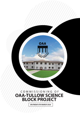 Oaa-Tullow Science Block Project Brochure