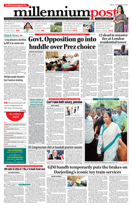 Govt, Opposition Go Into Huddle Over Prez Choice