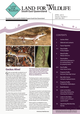 South East Queensland Geckos Alive!