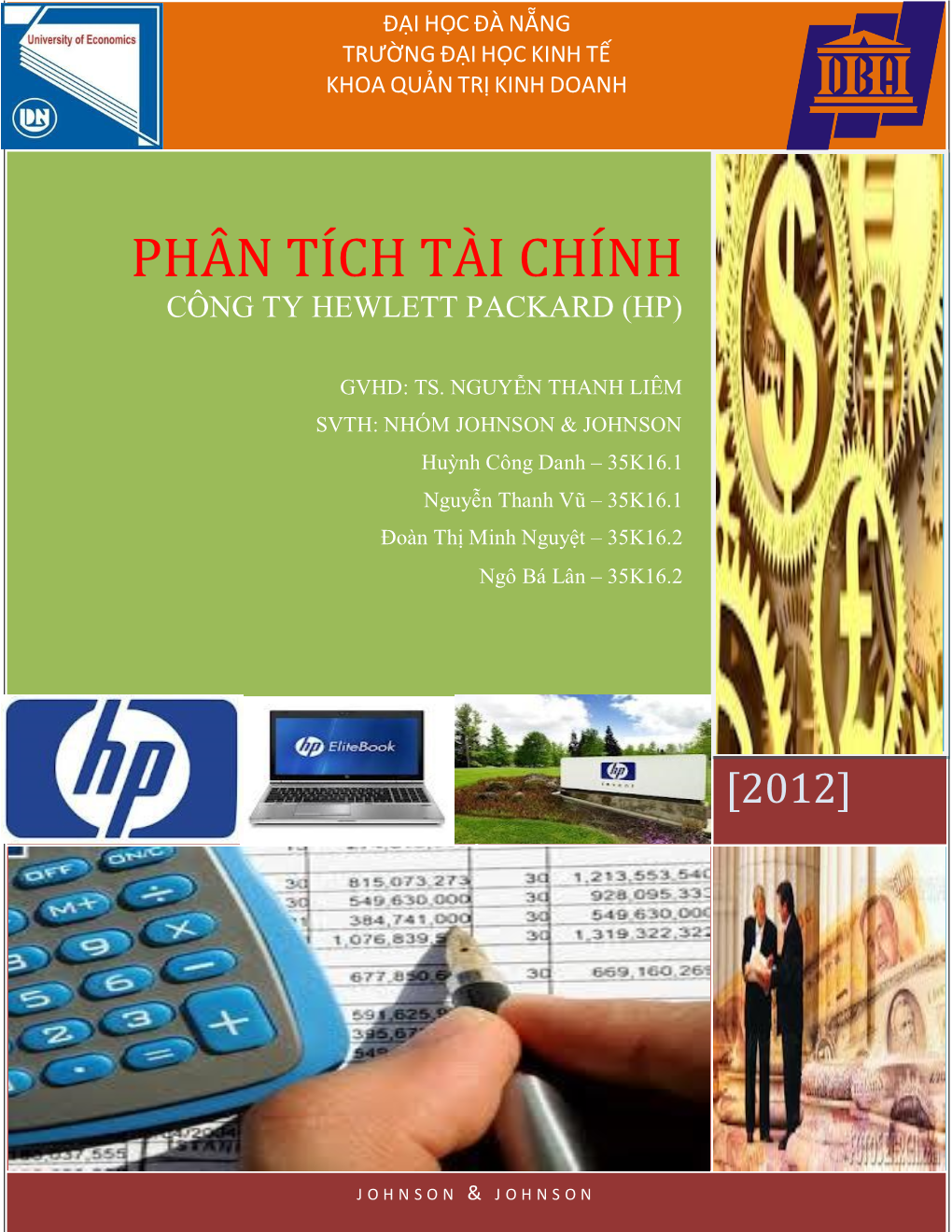 Phân Tích Tài Chính Công Ty Hewlett Packard (Hp)