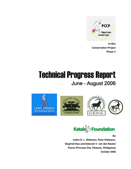 Technical Progress Report 08-06