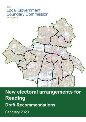 New Electoral Arrangements for Reading