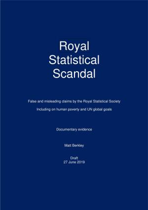 Royal Statistical Scandal