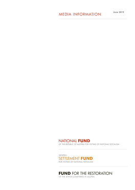 National Fund Settlement Fund Fund for The
