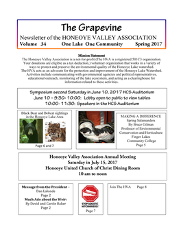 The Grapevine Spring 2017.Pdf