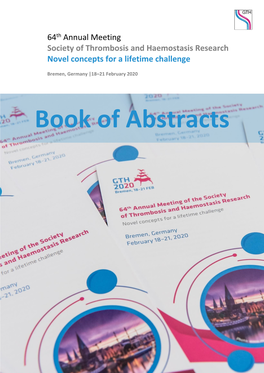 Book of Abstracts, GTH, Bremen 2020;