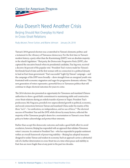 Asia Doesn't Need Another Crisis