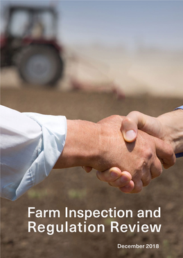 Farm Inspection and Regulation Review