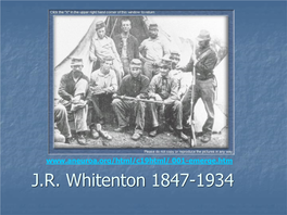 J.R Whitenton