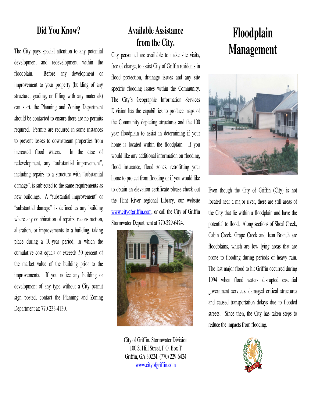 Floodplain Management