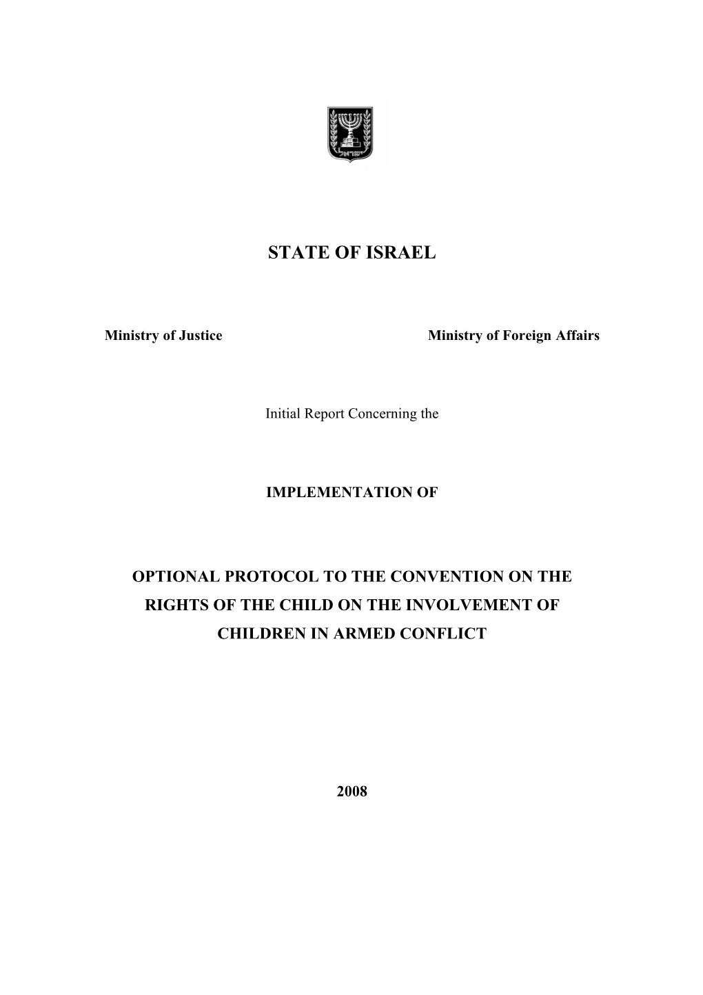 State of Israel