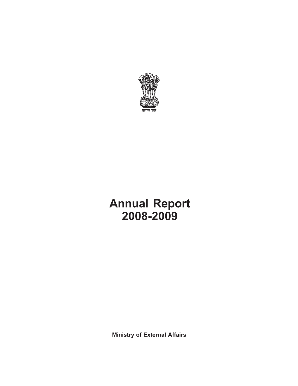 Annual Report 2008-2009