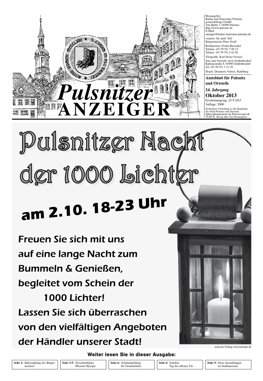 Pulsnitzer Anzeigers – Dankeschön