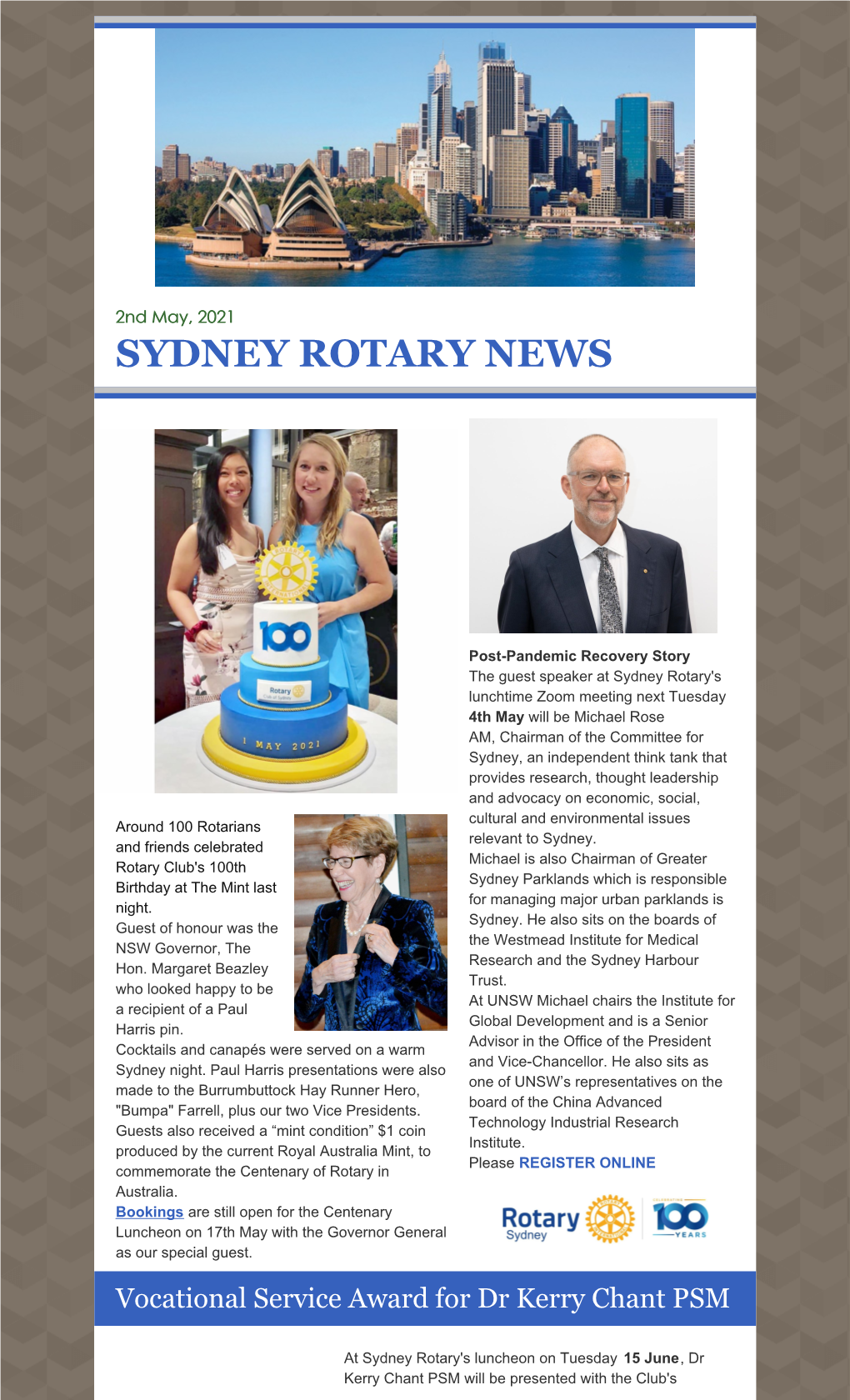 Sydney Rotary News