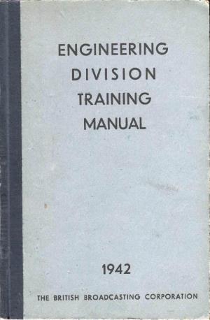 Engineering Division Training Manual