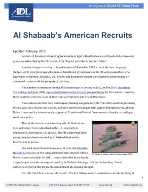 Al Shabaab's American Recruits