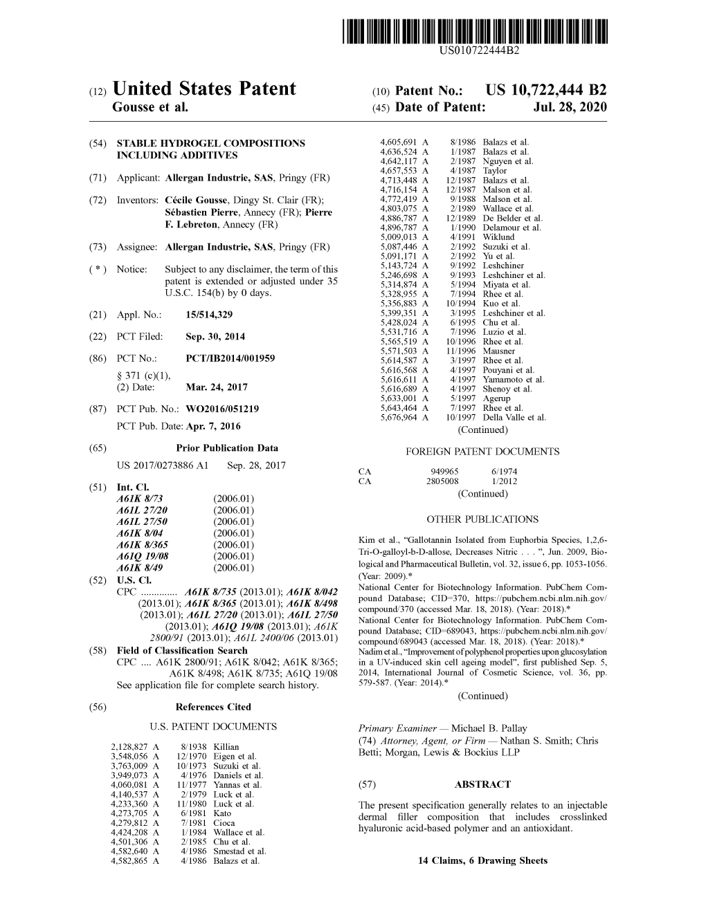 ( 12 ) United States Patent