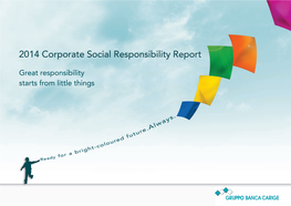 2014 Corporate Social Responsabilitity Report