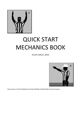 Flag Mechanics Quick Start Guide