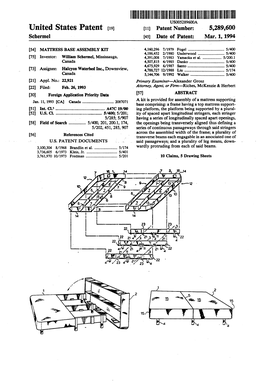 |||||||||||||||III USOO5289600A M United States Patent (19) (11) Patent Number: 5,289,600 Schermel 45) Date of Patent: Mar