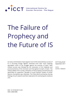 The Failure of Prophecy and the Future of IS