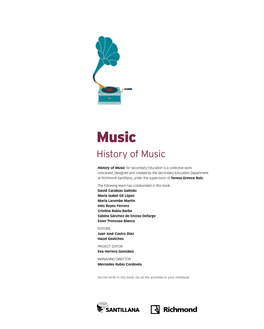 History of Music 1