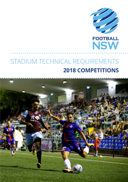 Football NSW Stadium Technical Requirements 2018