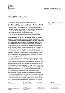 Pressemitteilung Semitteilung