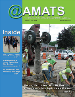 January - June 2019 @AMATS Volume 8, Issue 1