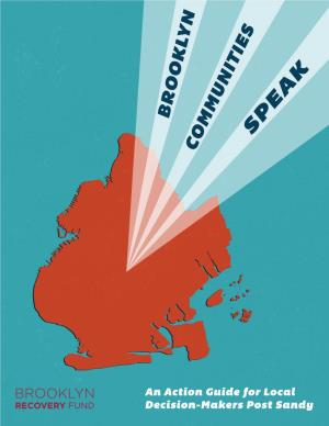 Brooklyn Communities Speak: an Action Guide for Local Decision
