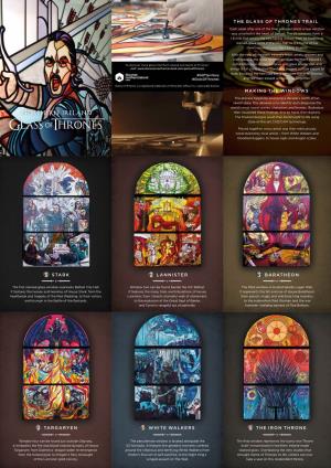 The Glass of Thrones Trail Making the Windows 1 Stark