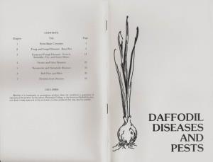 Daffodil Diseases and Pests, T.E. Snazelle