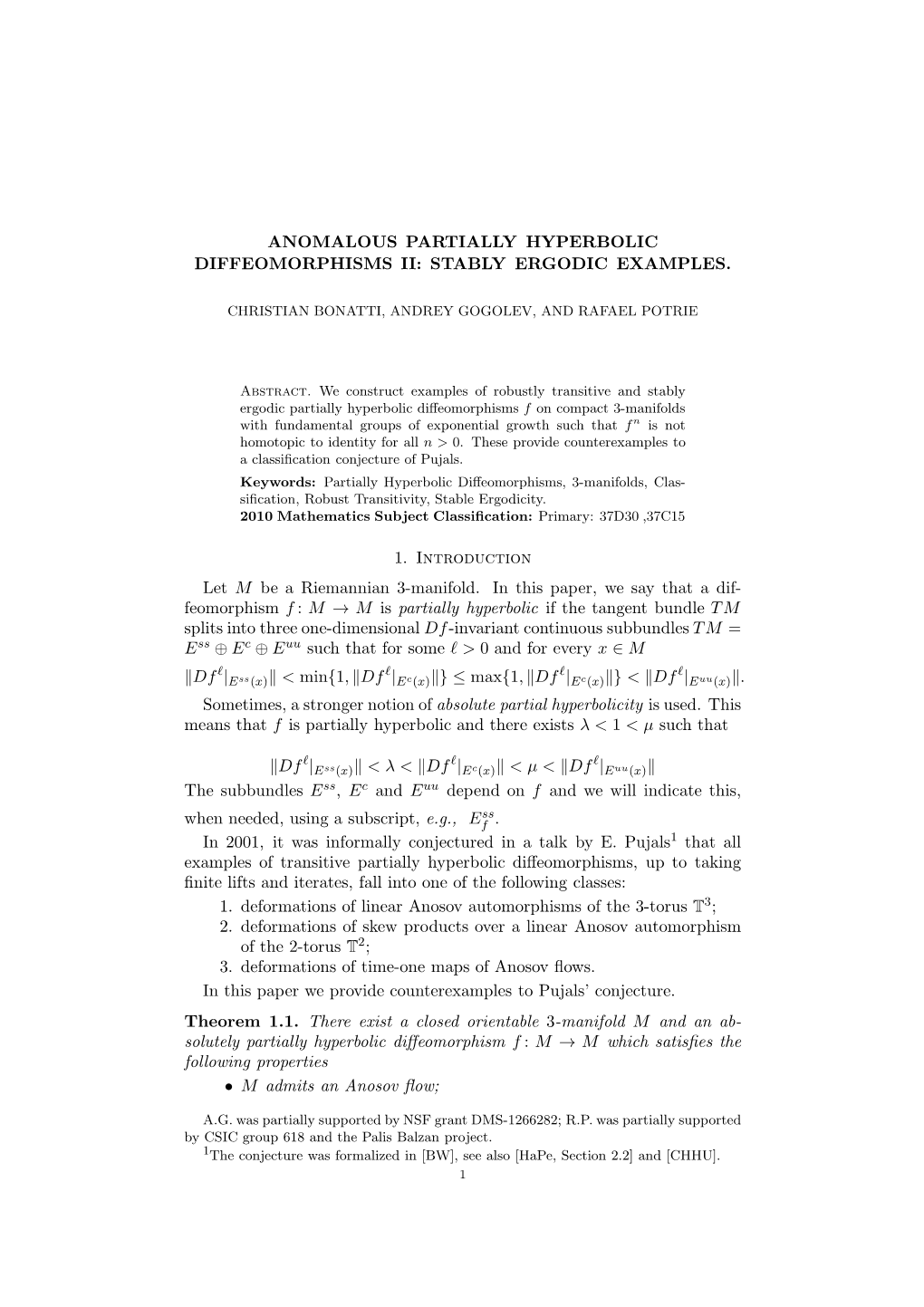 Anomalous Partially Hyperbolic Diffeomorphisms Ii: Stably Ergodic Examples