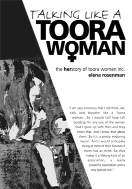 Talking Like a Toora Woman Toora Internals 30/7/04 11:37 PM Page 4