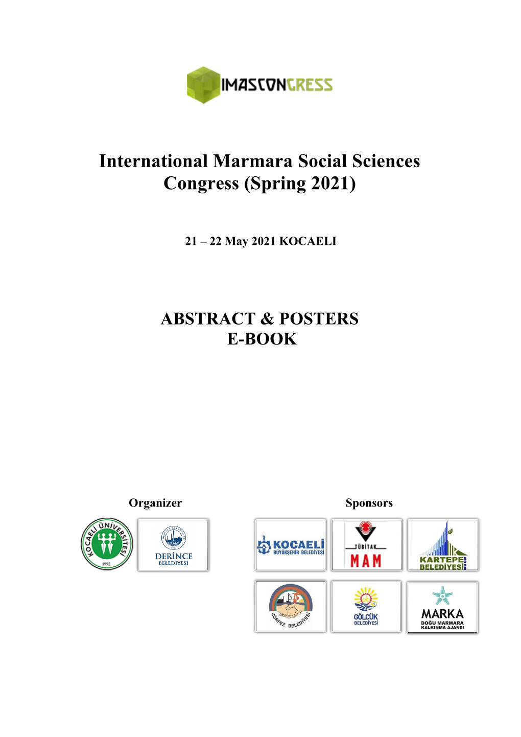 International Marmara Social Sciences Congress (Spring 2021)