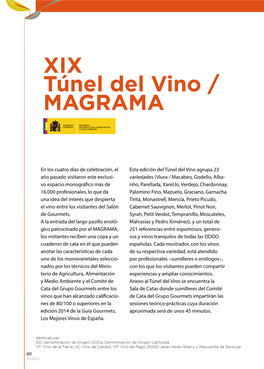 XIX Túnel Del Vino / MAGRAMA