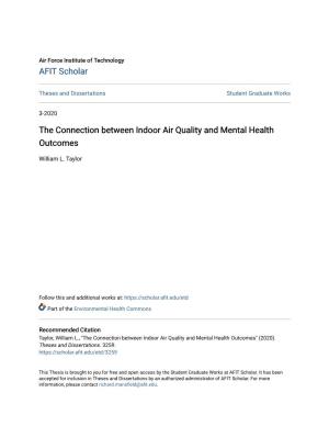 The Connection Between Indoor Air Quality and Mental Health Outcomes