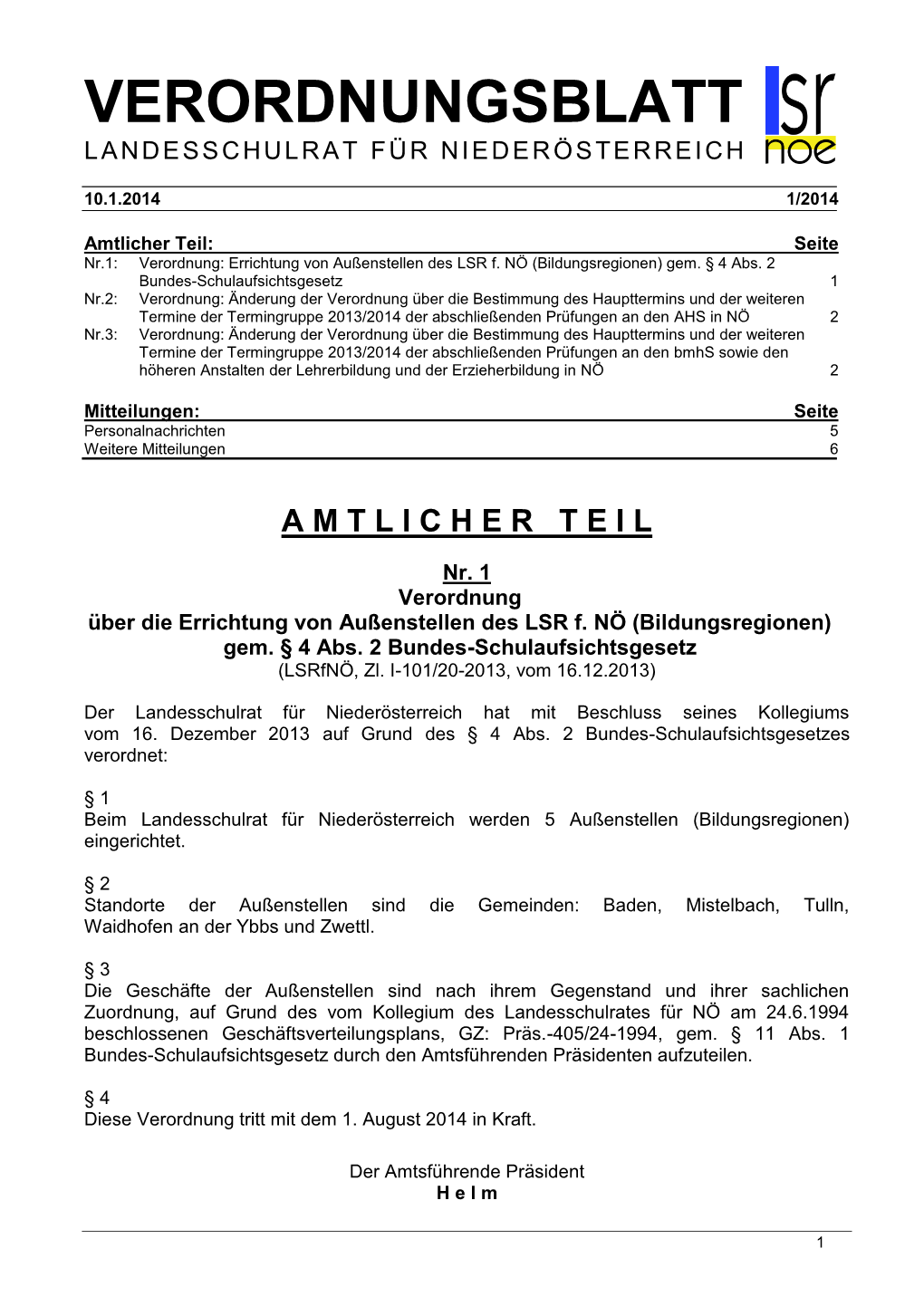 Landesschulrat Für Niederösterreich