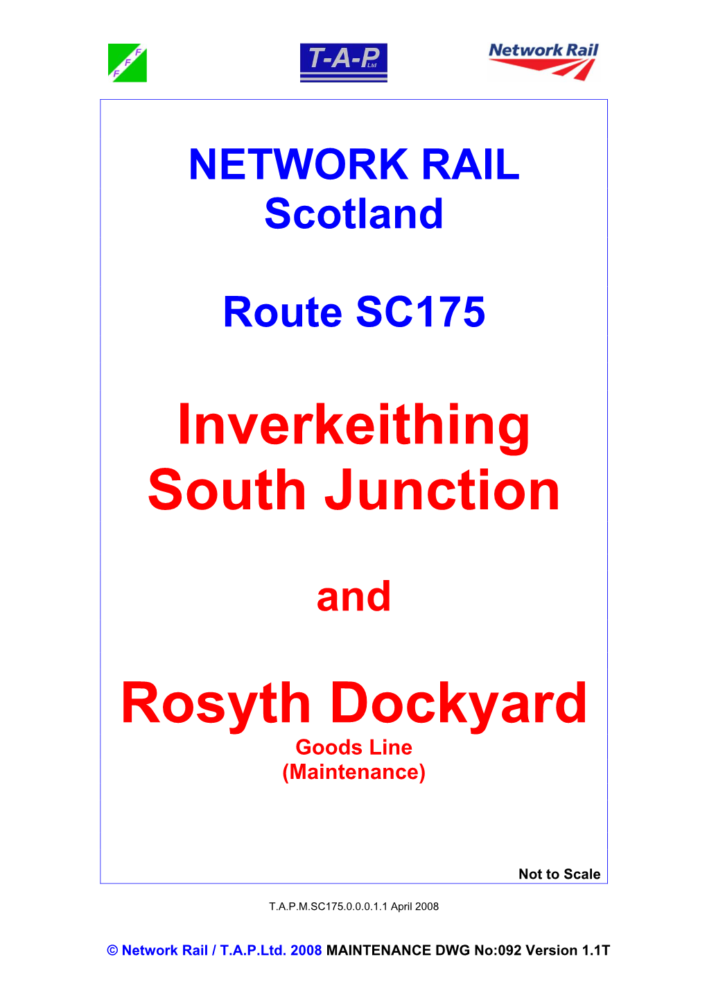 Inverkeithing South Junction Rosyth Dockyard