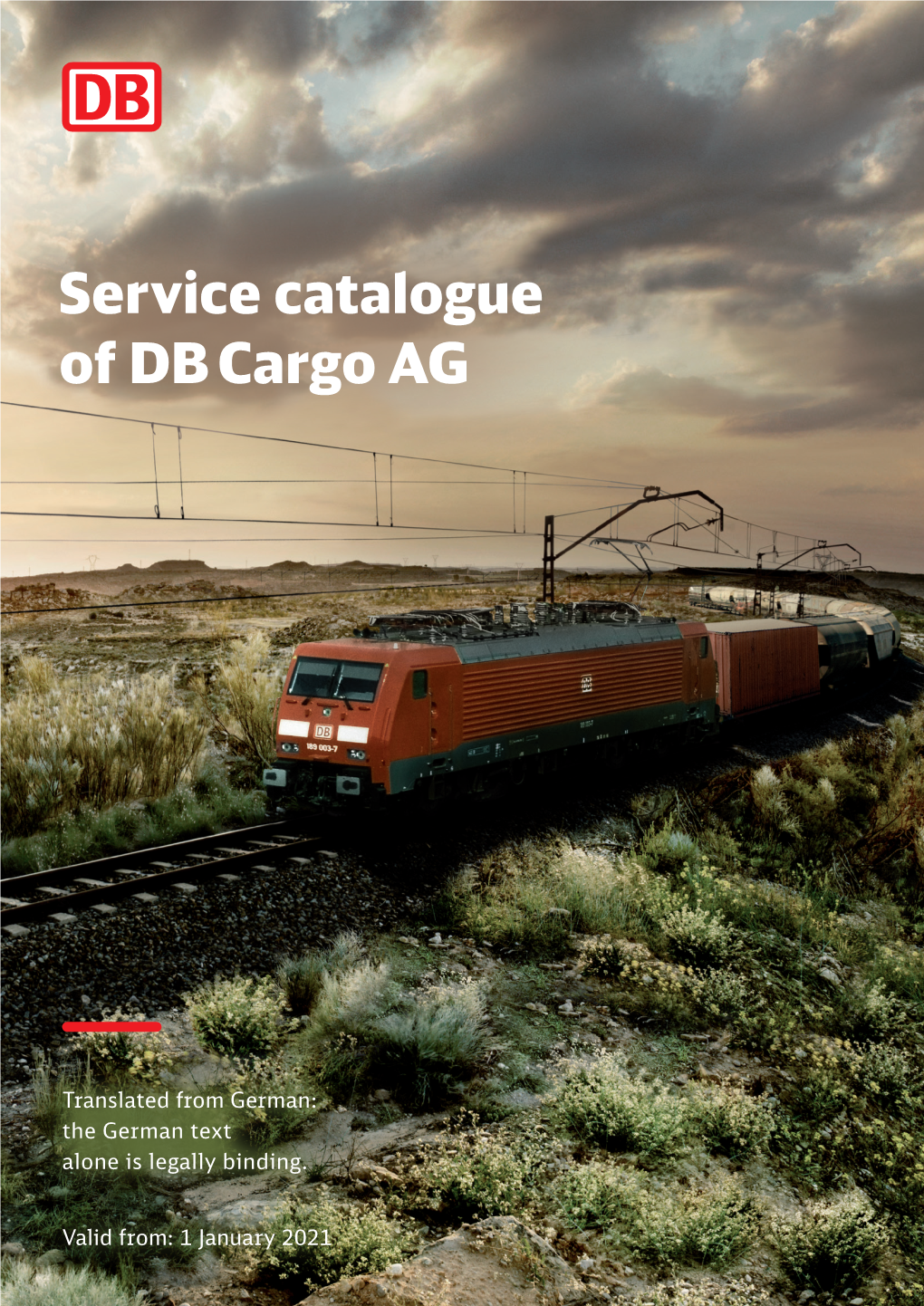Service Catalogue of DB Cargo 2021