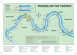 Rowing on the Tideway